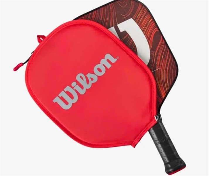 Túi đựng vợt Pickleball hiệu WILSON hàng mới 100% (PICKLEBALL COVER RED/GRAY)