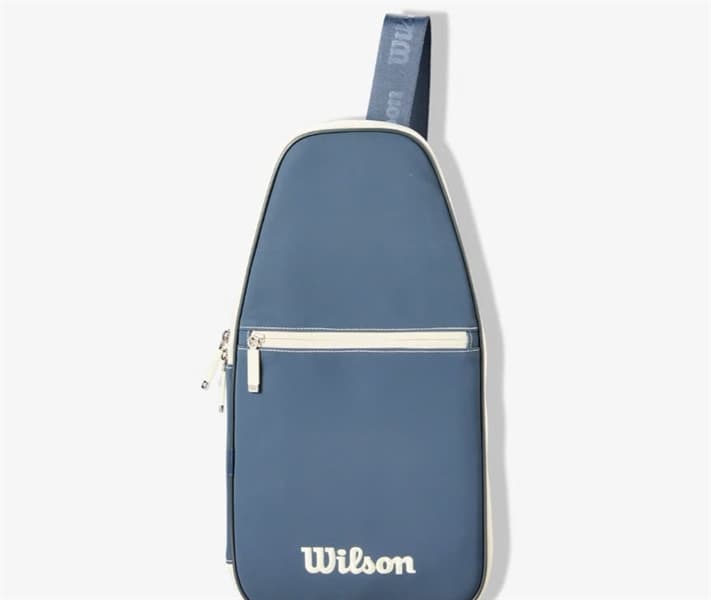 Túi đựng vợt Pickleball hiệu WILSON hàng mới 100% (PICKLEBALL FULL COVER BLUE/CREAM)